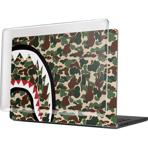Shark Teeth Street Camo MacBook Pro 14in (2021-24) Case plus Skin